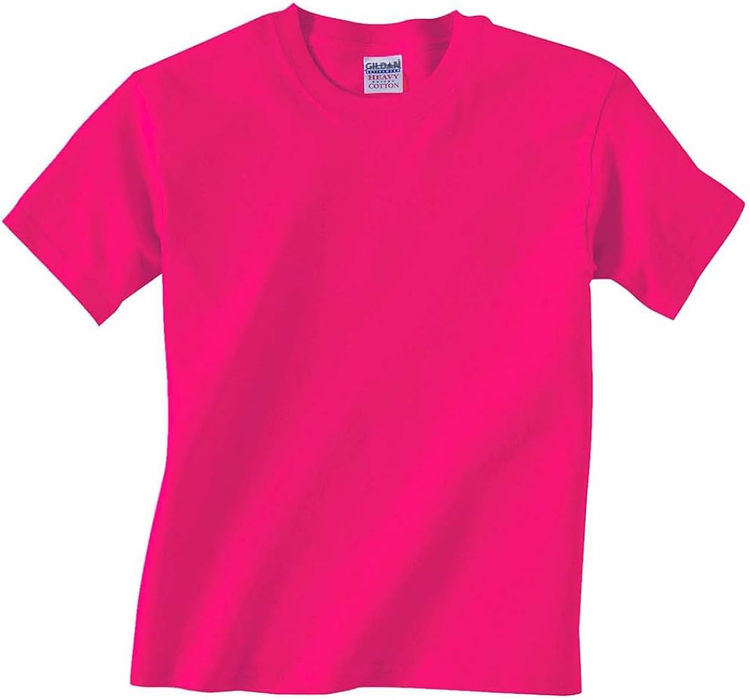 Picture of BOYS/GIRLS COTTON PLAIN T-SHIRTS 3-14 YEARS